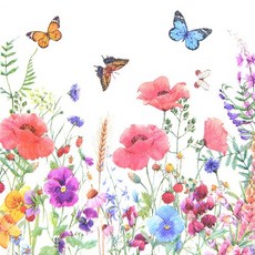 피어니꽃 냅킨 20장 K-22-036