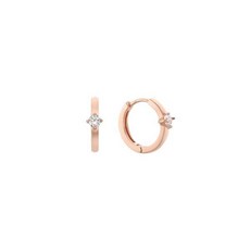 로이드 데일리 베이직 큐빅 원터치 링 귀걸이 14K 18K 골드