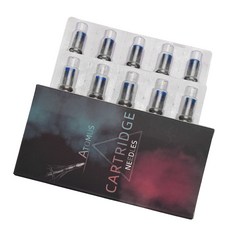 FWT 10x 일회용 문신 바늘 카트리지 5M1 / 5RL / 5RS 액세서리, 1개1, 화이트1