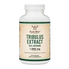 Double Wood Supplements 트리뷸러스 1000mg 캡슐 210정, 1개