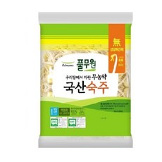 풀무원 무농약 국산 숙주나물 260G 1개 (신선식품), 선택2 - 아이스박스