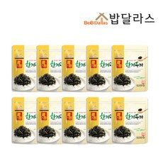 밥달라스 맛있는 김자반 40g x 10봉, 밥달라스 맛있는 함초건강자반 40g x 10봉, 10개