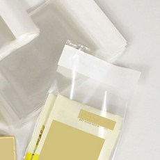 opp 접착봉투 50장 포장 비닐 7X10 투명봉투