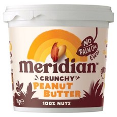 1KG 메리디안 크런키 피넛버터 땅콩잼 땅콩버터 Meridian Crunchy Peanut Butter