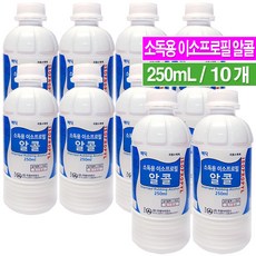 메딕 소독용 이소프로필 알콜 250ml, 10개
