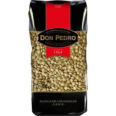 스페인 돈 페드로 DON PEDRO 베르디나 녹색 렌틸콩 1kg, 1개