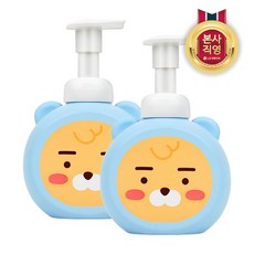 LG생활건강 온더바디 카카오 핸드솝 리틀라이언 500ml x 2개