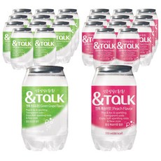 엔톡 복숭아향 350ml x12캔+청포도향 x12캔(24캔), 24개