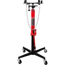 BIG RED TR4053-5 하이 리프트 차고/샵 텔레스코핑 변속기 잭 1/2톤1000파운드 용량 빨간색, BIG RED TR4053-5 하이 리프트 차고/샵 텔