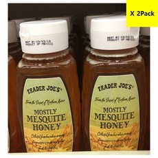 Trader Joe's Mostly Mesquite Honey from the Desert 트레이더조 모스틀리 메스키트 허니 24oz(680g) 2팩, 0팩, g