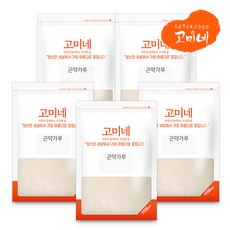 고미네 무첨가 100% 곤약가루(용기 지퍼) 구약분말, 300g, 5개