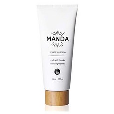만다 유기농 선크림-SPF 50, One Color_One Size, One Color_One Size, 상세 설명 참조0