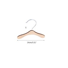 조각 미끄럼 방지 애완 동물 옷걸이 나무 깔끔하고 조직 선물을, 1개