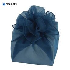 청담보자기 크리스탈 보자기 소형 70cm, 5개, 청색