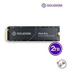 솔리다임 Solidigm P44 Pro M.2 Nvme 2TBGB SSD 국내정품(방열판+고정나사증정), 2TB