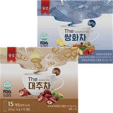 감미로운 대추차와 상큼한 쌍화차 세트 30T