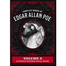 Complete Works of Edgar Allan Poe Volume 3: Illustrated Restored Special Edition Paperback, Cgr Publishing, English, 9781592181766