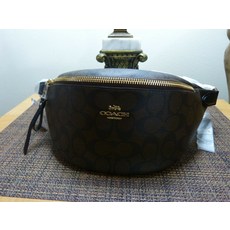 COACH WOMEN F 48740 PEBBLE BELT BAG NWT