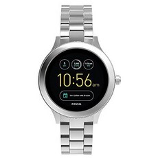 Fossil Womens Gen 3 벤처 스테인리스 스틸 스마트 워치, Silver-Tone Model: FTW6003 an, Silver-Tone Model: FTW6003 an, 상세 설명 참조0