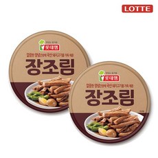 베스트식품 롯데 장조림80g 24개, 단품/단품