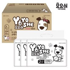 오너클랜 [요요쉬] 대용량 애견기저귀 여아용 2단계 90매 (30매 X 3P), 3개