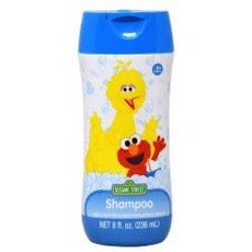 Sesame Street 바디 워시 23.6ml 8액량 온스 파라벤 프리 무독성 라이트 프레시 시트러스 향 1팩, 샴푸, 1개