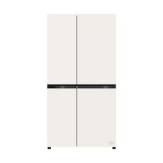  LG전자 디오스 오브제컬렉션 매직스페이스 양문형 냉장고 메탈 832L 방문설치 메탈 베이지 S834MEE30 