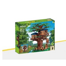ps 중국 호환레고 아이디어스 트리하우스 블럭 3117PCS, 옵션A