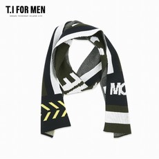 티아이포맨 (T.I FOR MEN) (MOAV) 로고 머플러(M189MMF902M)