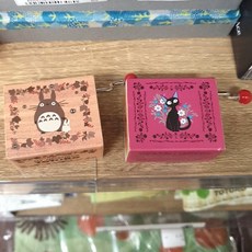 [이라운드몰]지브리스튜디오 미니 오르골 이웃집토토로 마녀배달부 키키 2종 택1, 토토로