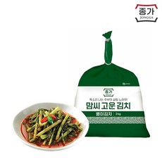 종가집 종가 맘씨고운 열무김치 3kg, 1개