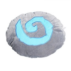 SanBeans 봉제 베개 난로 돌 인형 하스스톤 박제 부드러운 쿠션 장난감 선물 (45*35 cm), 1개