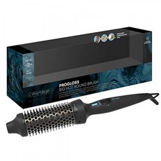 REVAMP Progloss 대형 원형 브러시 가열 된 원형 Air Styler 볼륨 브러시 40mm 세라믹 실린더 및 Progloss 오일