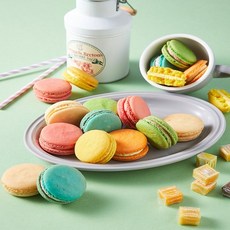 냠몽몽 쿠킹스튜디오 한입 마카롱 7구x2상자+1상자 과자 선물세트, 냠몽몽 한입마카롱 7구x2상자+1상자, 1세트