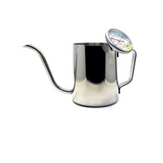 제니스코 스텐 드립포트 350ml 온도계타입, 은색, 2개
