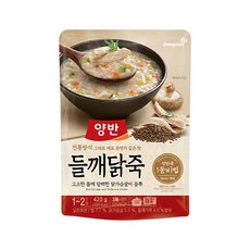 양반 들깨닭죽 파우치, 420g, 10개