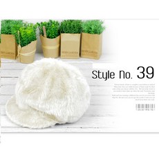 UC 버클리 베레모 스타일 여성 털모자 Style no.39