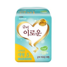 금비 이로운 대형 와이드매직(5매*12팩 ) 성인용기저귀