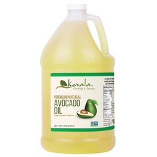 Kevala 케발라 식용 아보카도 오일 대용량 128oz(3.7kg) Avocado Oil, 3.78L, 1개