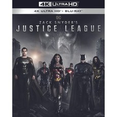 잭 스나이더의 저스티스 리그 4K Ultra HD + 블루레이 DVD UHD 미국발송