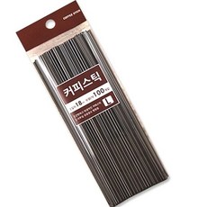 커피스틱_100개_18cm, 1개, 본품