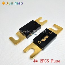 ANL 퓨즈 홀더 볼트온 자동차 있는 링크 AMP 40A, 2PCS Fuse, 100A