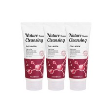 3개)푸드어홀릭 네이처 폼클렌징 150ml 콜라겐, (3개)푸드어홀릭 네이처 폼클렌징 150ml / 콜라겐