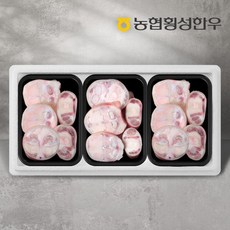[농협횡성한우] 효도보신세트 5호/우족3팩/팩당700g/총2.1kg, 3개