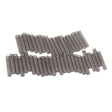 FWT 일렉트릭 기타 교체 용 45pcs 금속 Humbucker Pikup Springs 25x4.7mm