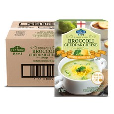 샘표 폰타나브로콜리체다치즈컵수프 60g(20gx3ct)x12 Fontana EN Broccoli & Cheddar Soup 60g(20gx3ct)x12