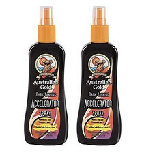 Australian Gold Dark Tanning ACCELERATOR SPRAY 오스트리안 골드 다크 태닝 엑셀레이터 스프레이 8.5oz(250ml) 2팩, 1개