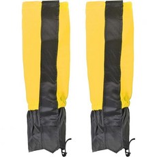 PATIKIL 다리 게이터 신발 커버 등산 남여공용 스노우 부츠, Yellow