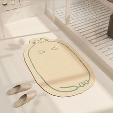 화장실 고양이 규조토 발매트 매트 40x60 그린 shc*23165pV, 본상품선택
