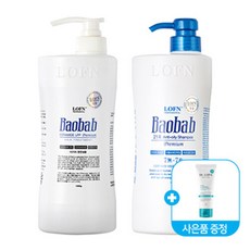 로픈 바오밥 트리트먼트 1L+건성/지성샴푸 1L (겟온탈모샴푸 100g 증정), (지성세트) 트리트먼트 + 지성샴푸